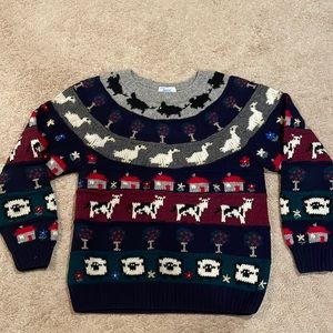 Shetland Wool Farm Sweater